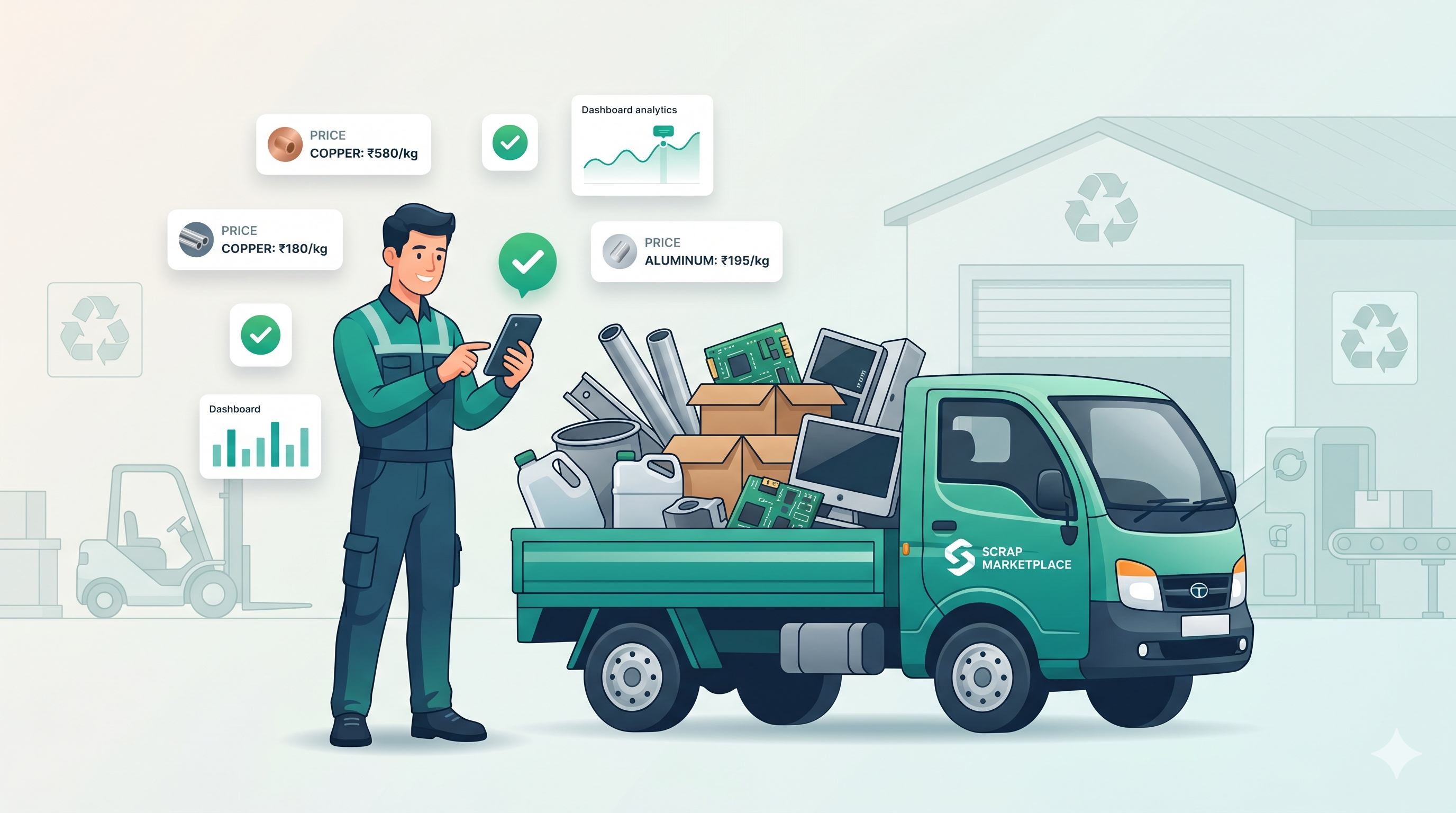 Scrapyard Illustration